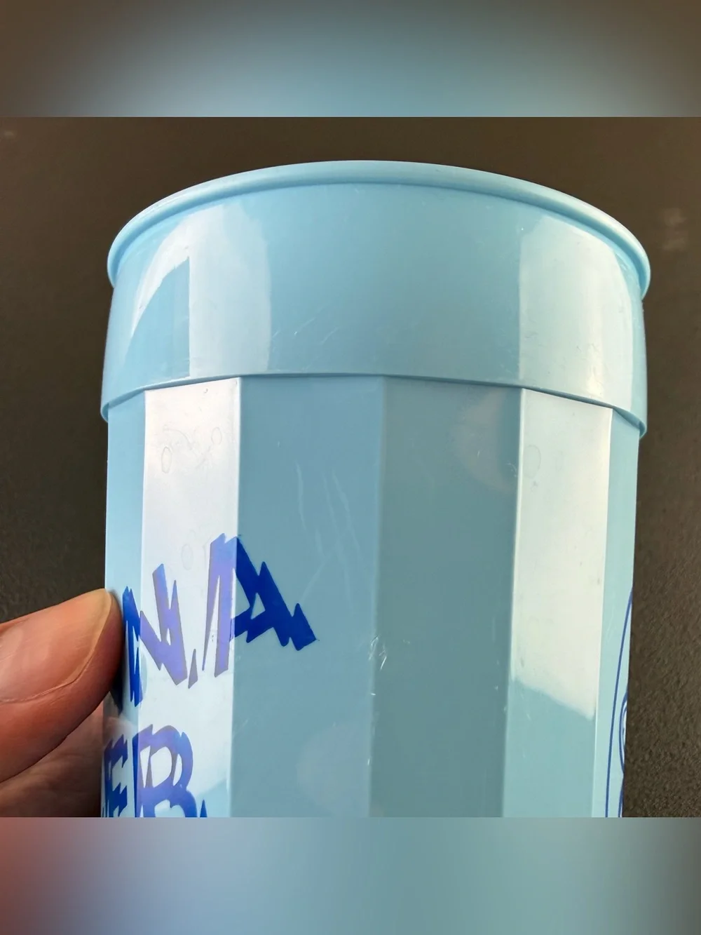VTG 80s North Carolina Tar Heels UNC Basketball Lot of 3 Plastic Stadium Cups